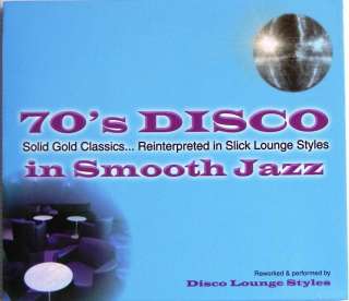 70s DISCO SMOOTH JAZZ Lounge Style Bossa Nova CD NEW  