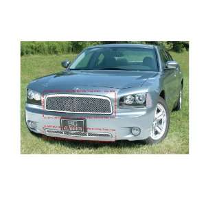  DODGE CHARGER 2006 2010 HEAVY METAL MESH CHROME GRILLE 