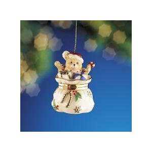  Lenox A Beary Merry Christmas Tree Ornament / Trinket 