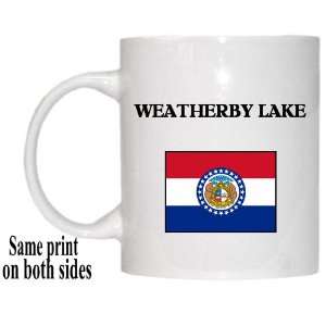    US State Flag   WEATHERBY LAKE, Missouri (MO) Mug 