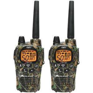 MIDLAND GXT1050VP4 50 Channel Camo GMRS Radio Pair Pack with Batteries 