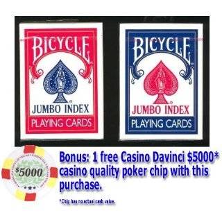   Playing Cards 1001023 Bicycle Jumbo Pinochle Playing Cards Patio
