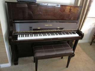 UPRIGHT GRAND PIANO WITH PIANODISC PLAYER  