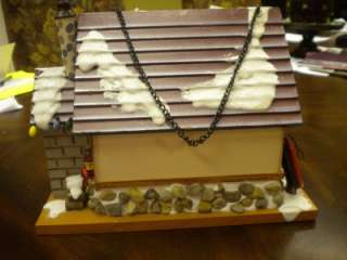 COCA COLA Santas Workshop Birdhouse  