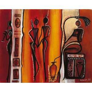  LAMINATED African Style 20 x 16 (50 x 40cm) MINI POSTER 