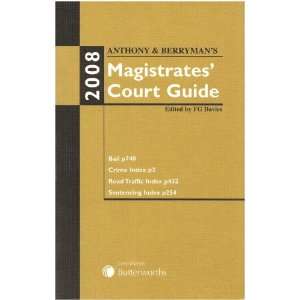 Anthony and Berrymans Magistrates Court Guide (Anthony & Berrymans)