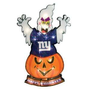  20 Lighted NFL New York Giants Happy Halloween Yard 