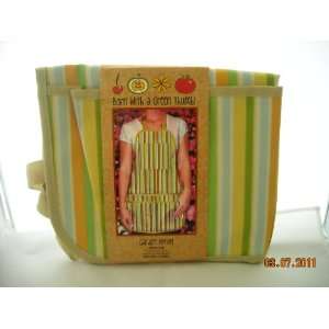  Born With A Green Thumb Garden Apron New 
