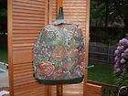 FLORAL MOTIF BACKPACK   TAPESTRY AND LEATHER