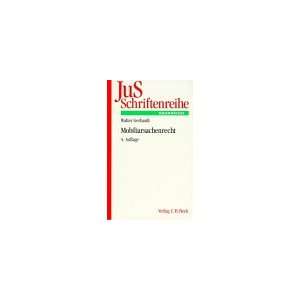   40, Mobiliarsachenrecht (9783406470189) Walter Gerhardt Books