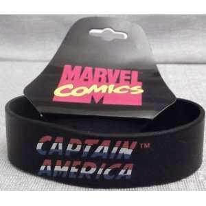  Marvel Comics CAPTAIN AMERICA 7 Long Black Bracelet 