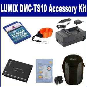  Panasonic Lumix DMC TS10 Digital Camera Accessory Kit 