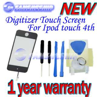 Front Glass Touch Screen Digitizer Replace iPod Touch 4 4th Gen 4G 