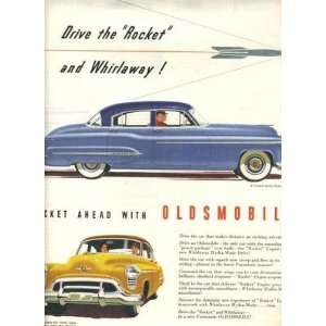  1950 Oldsmobile 98 4 Door Sedan Full Page Magazine Ad 