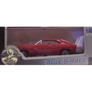  Eagles Race 1406 1969 Dodge Charger Daytona Street   Red 