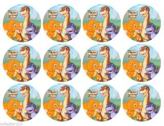 Land Before Time 2 1/2  Cupcake Edible Sugar Images  