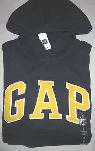 NWT Boys Gap Kids Navy Blue Hoodie Sweatshirt L 10  