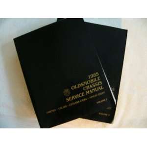  1985 Oldsmobile Chassis Service Manual Volume II (Firenza 