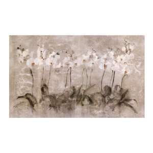 White Dancing Orchids by Cheri Blum 36x24  Kitchen 