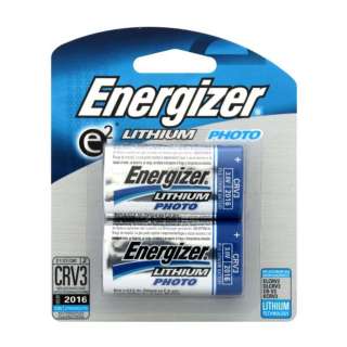 Energizer e2 CR V3 2AA 3V Photo Lithium Batteries 620  