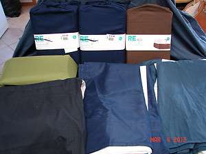 ROOM ESSENTIALS BEDSKIRTS,NAVY BLUE CAL KING,BROWN TWIN,NEW W/ TAGS 
