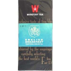 Wissotzky Tea English Breakfast / Box of 25 Bags  Grocery 