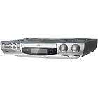 Coby KCD150 Under the Cabi​net CD Player with AM/FM Radio (Silver)
