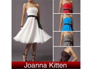 Joanna Kitten Celebrity Prom Gown chiffon prom clubwear Evening Dress 