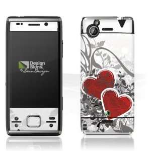   Skins for Sony Ericsson Xperia X2   Hearts Design Folie Electronics