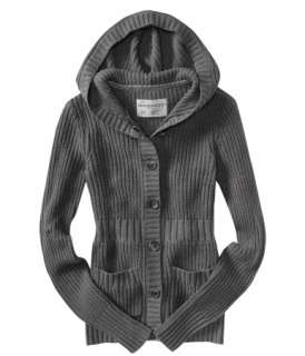   Front Hooded Knit Cardigan Hoodie Size Small,Medium,Large  