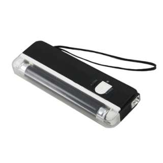 New Portable Black Light Fake Money Detector UV  