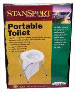 Foldable Toilet   Portable Camping Toilet  