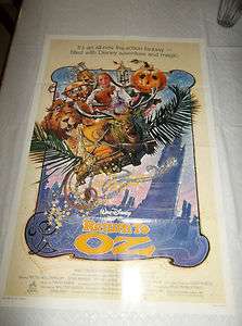 Walt Disney Return To Oz 1 Sheet 27x40 1985 Original Movie Poster 