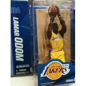 McFarlane NBA Series 8 Lamar Odom Los Angeles Lakers variant figure 
