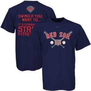   Sox Navy Blue Youth Swing If You Want To T shirt