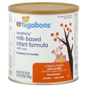 Rite Aid Tugaboos Infant Formula, Milk Based, Sensitivity, with Iron 