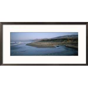 Looking north along Jalama Beach bluffs and Tranquillon Ridge Scenic 