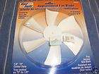 12 Volt Fan Blade/Fits Rooftop Vents   Counterclockwise w/ Round Hole 