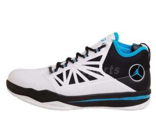 Nike Jordan CP3.IV White Orion Blue Air Chris Paul Basketball Shoes 3 