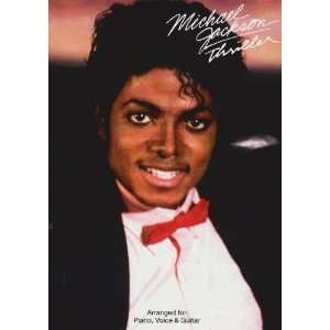 Michael Jackson Thriller Single Sheet 9781849382595  