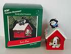 HALLMARK Handcrafted Ornament Lets Play Dog Cat House 1989 with Box