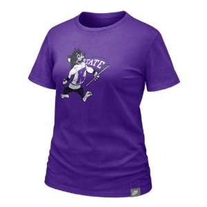  Kansas State Wildcats Womens Nike Vault Purple Lived In 