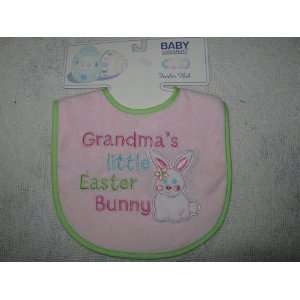    Baby Essentials Grandmas Little Easter Bunny Feeder Bib Baby
