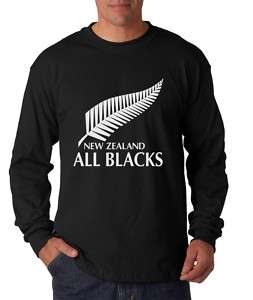 New New Zealand All Blacks Logo Long Sleeves T shirt  
