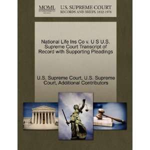  National Life Ins Co v. U S U.S. Supreme Court Transcript 
