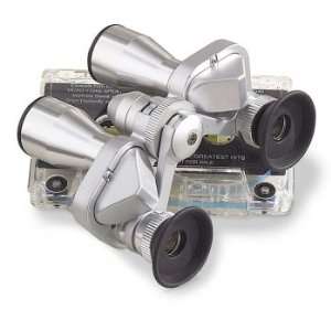  C Star® 8 x 20 mm Spy Binoculars Silver tone Sports 
