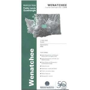 Map Wenatchee   Surface Management WA DNR  Books