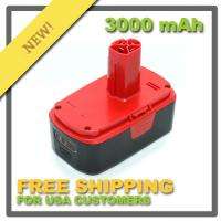 Replacement Battery For Craftsman 19.2v 3000mAh 3.0Ah Li Ion 11374 