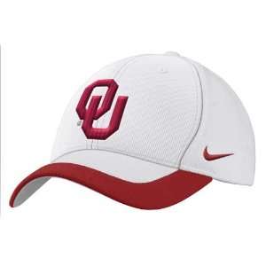  Nike 2004 Oklahoma Sooners White Coaches Sideline Hat 