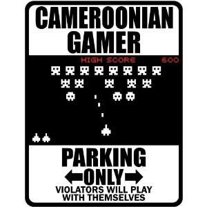 New  Cameroonian Gamer   Parking Only ( Invaders Tribute   80S Game 